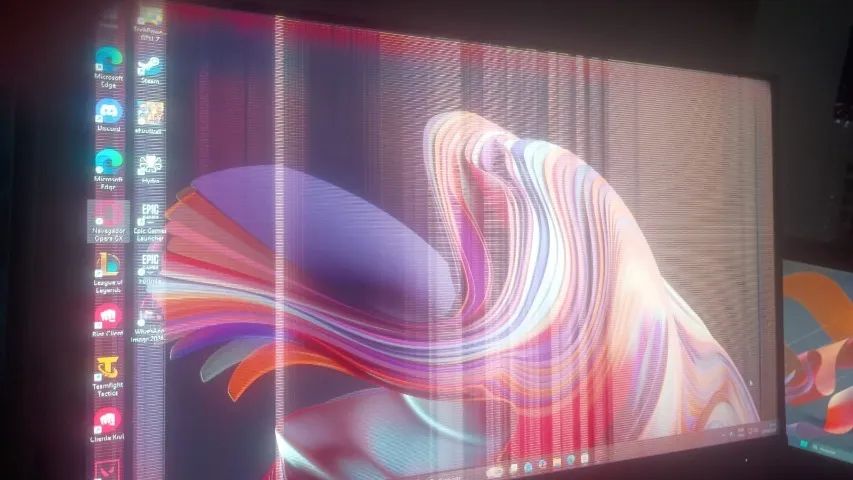 Monitor AOC 165 HZ ( COM DEFEITO ) - Foto 2
