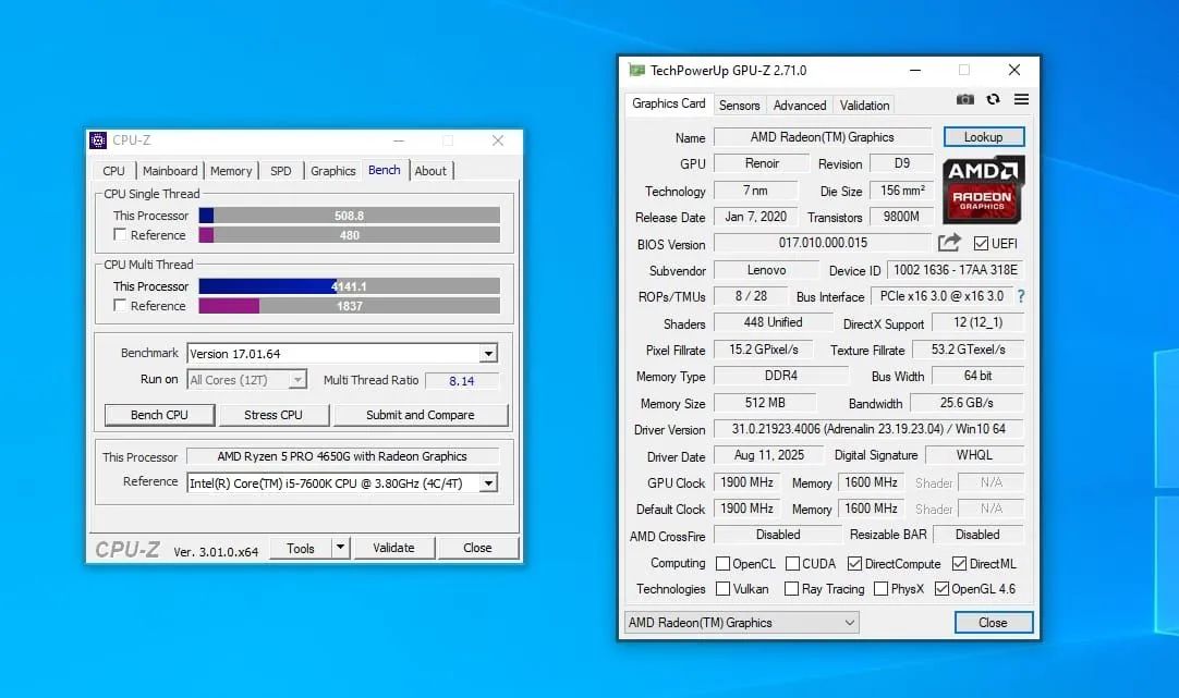 Processador AMD Ryzen 5 Pro 4650G - 3.7 GHz - 6 núcleos - 12 threads - Socket AM4 - Foto 2