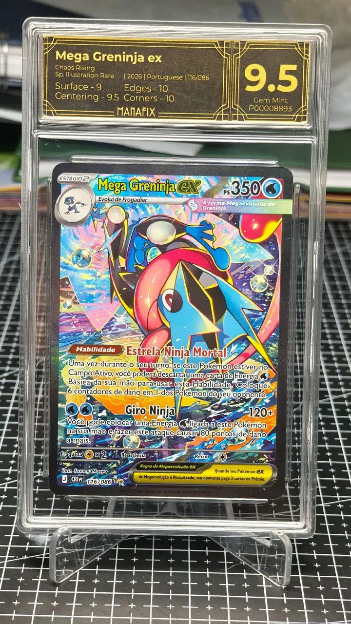 Mega Greninja Ex Graduada 