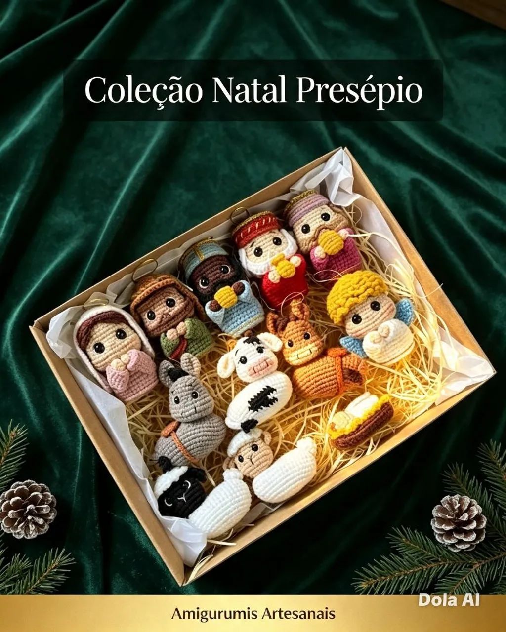 Mini presépio amigurumi  - Foto 2