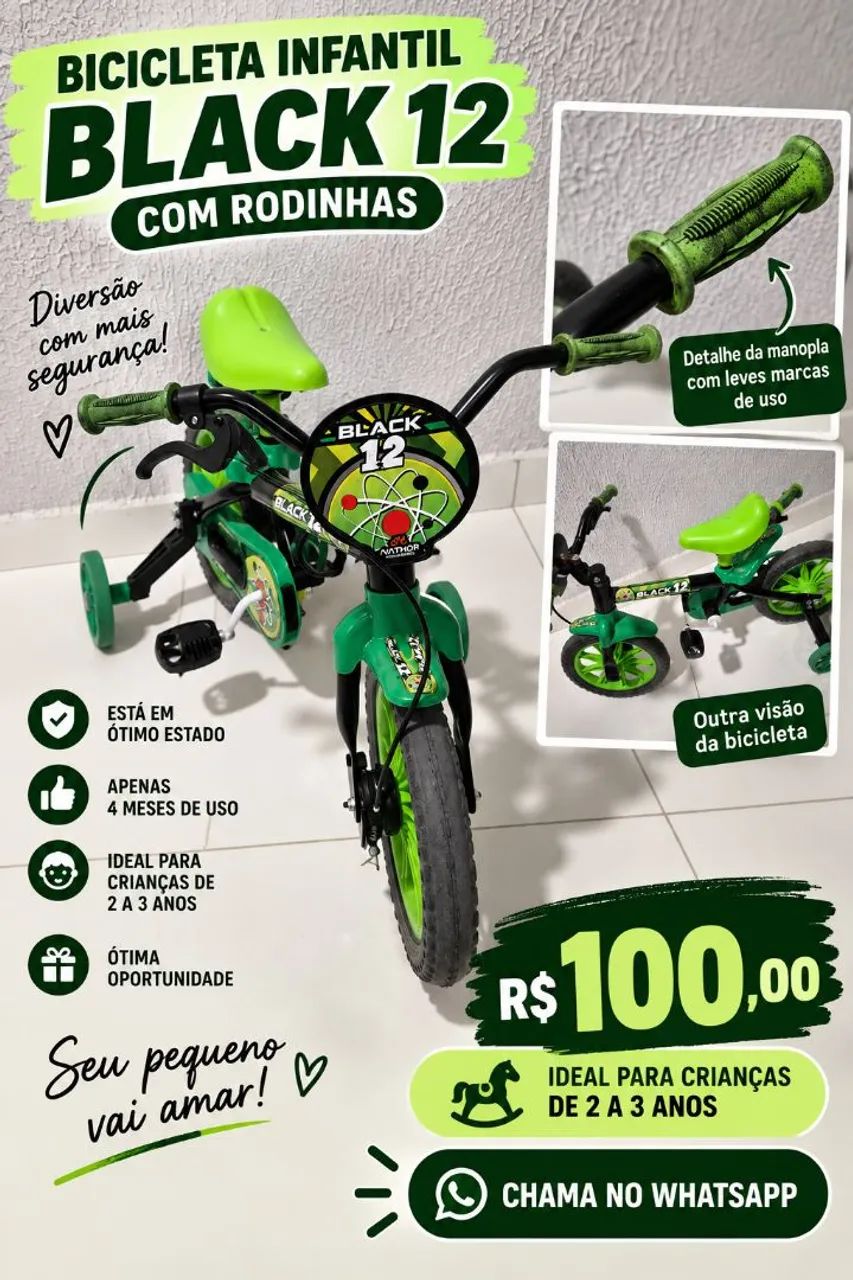 Bicicleta Infantil 