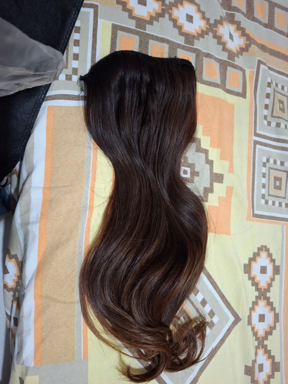 Conjunto com 3 telas de mega hair 