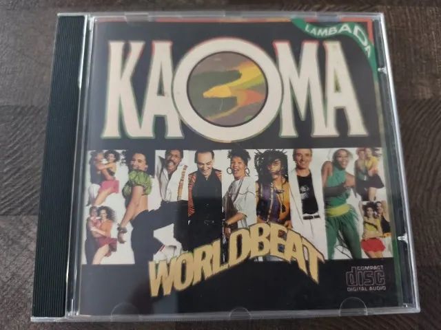 Cd Kaoma WorldBeat - Lambada 1989 - 10 musicas