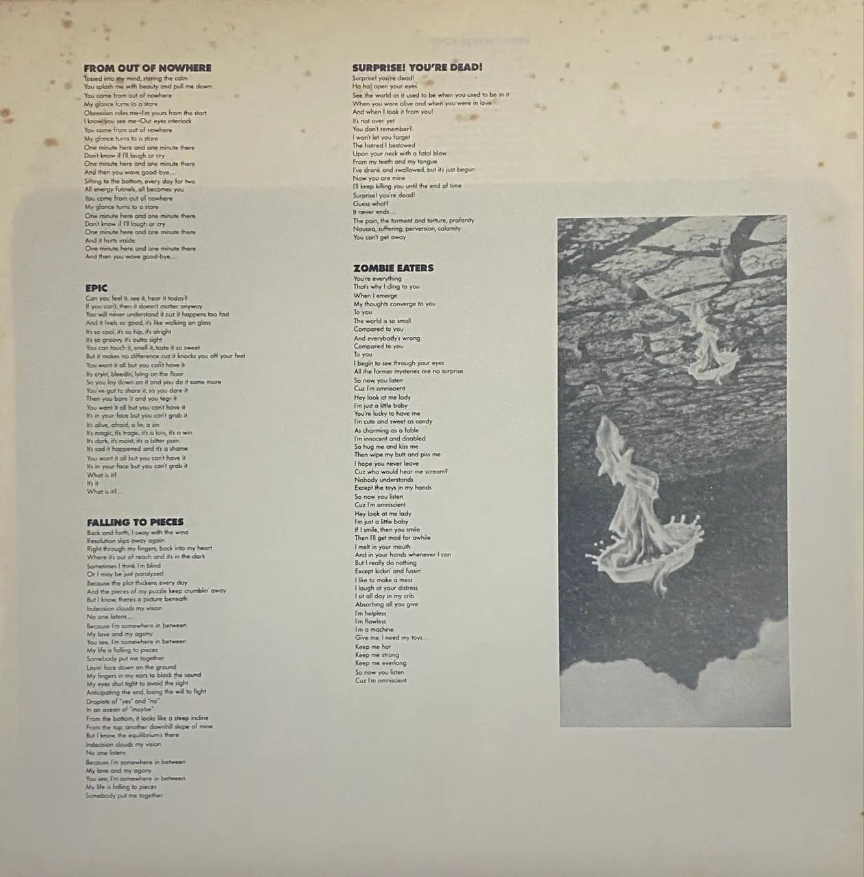 Vinil Faith No More - The Real Thing (1989) - Excelente Estado