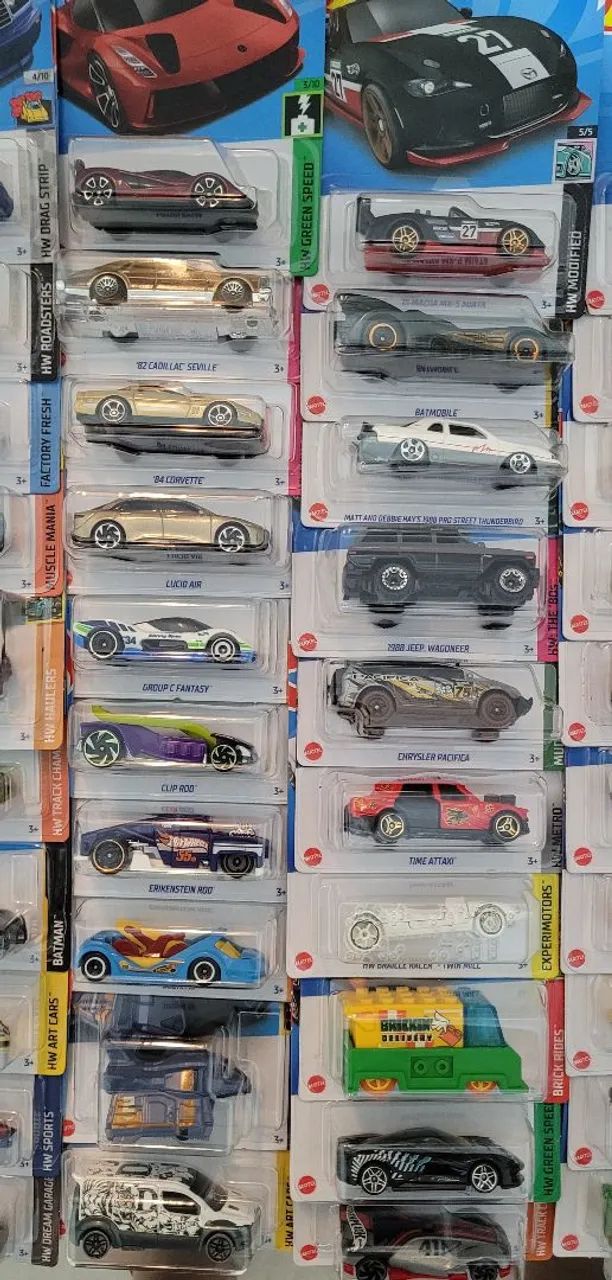 Hot wheels 20 carrinhos sortidos e sem repetição  - Foto 2