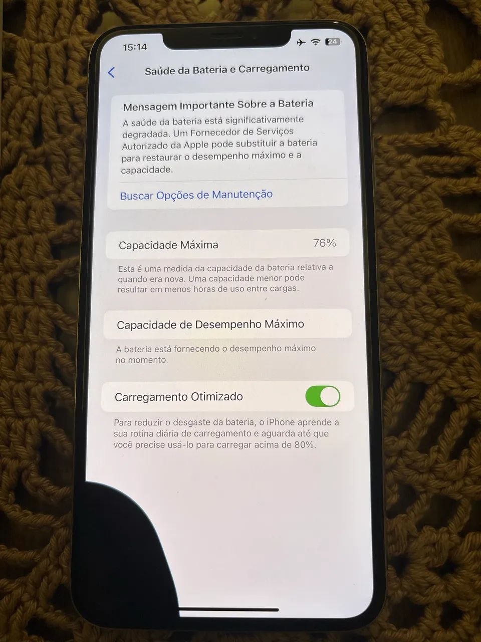 iPhone XS MAX 512 GB - detalhes na desc - Foto 3