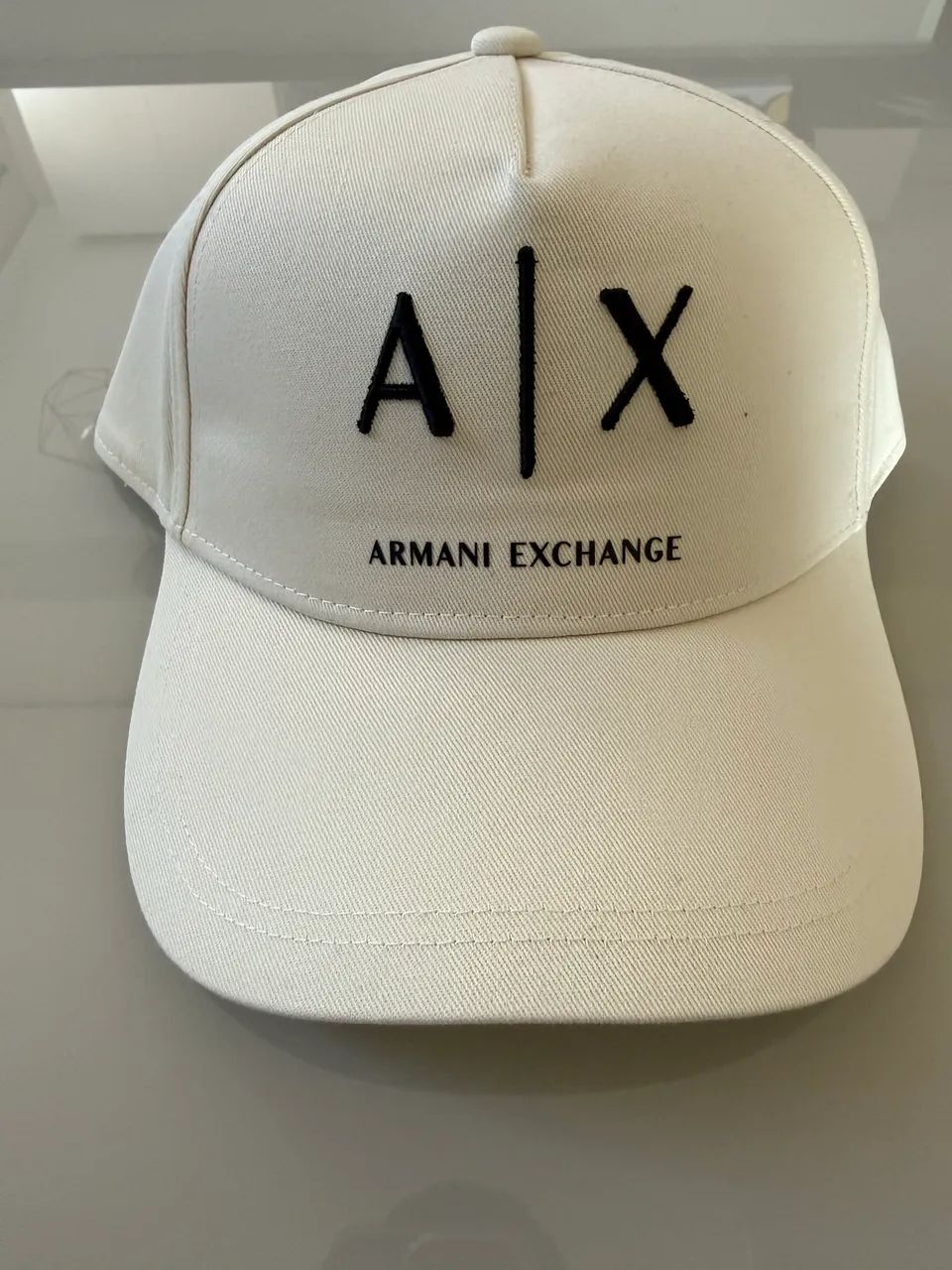 Boné Armani exchange original off white - Foto 3