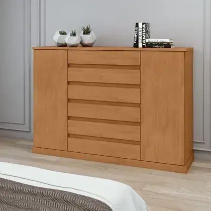 Cômoda Vedra para Quarto com 2 Gavetas