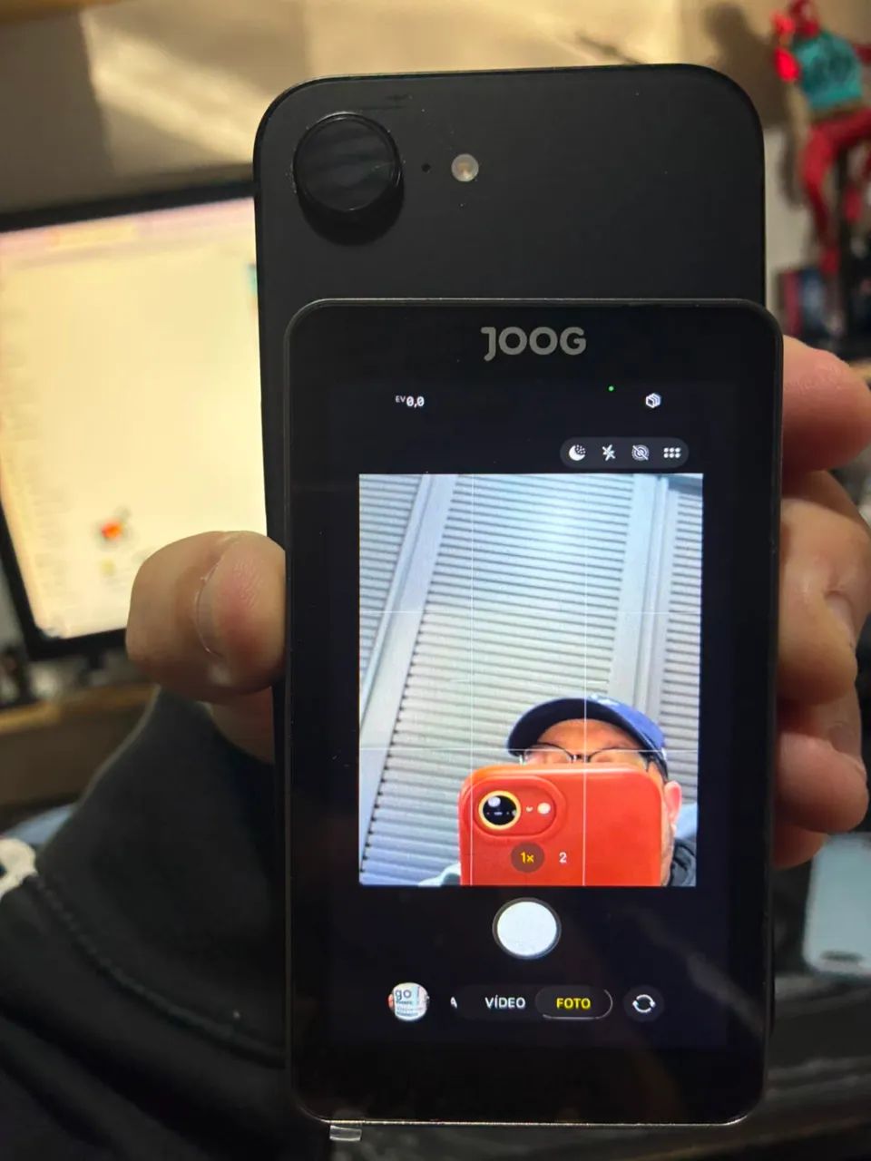 Tela auxiliar para celular mirror touch screen - Foto 4