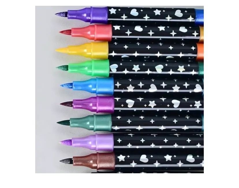 24 Canetas marcadoras com glitter (48 Cores) - Foto 5