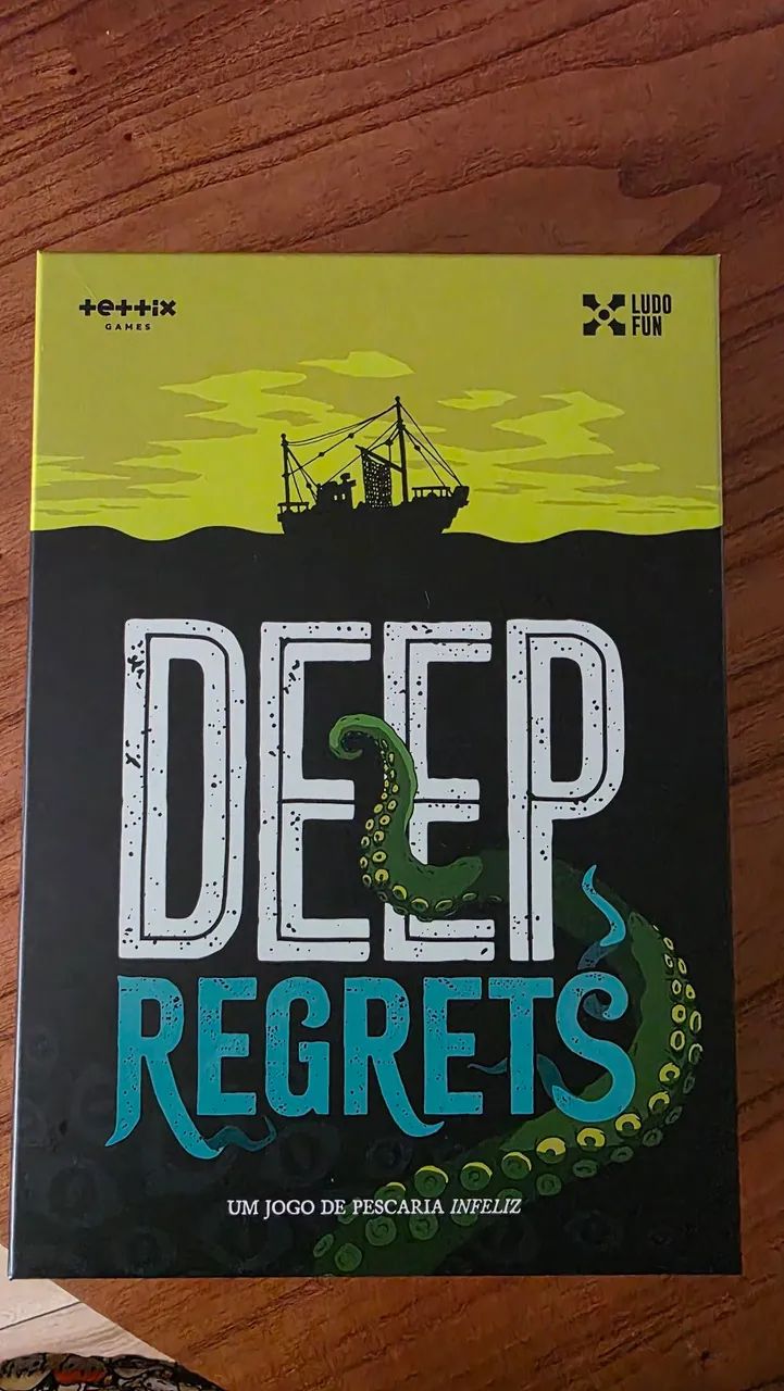 Deep Regrets Sleevado jogo de tabuleiro boardgame