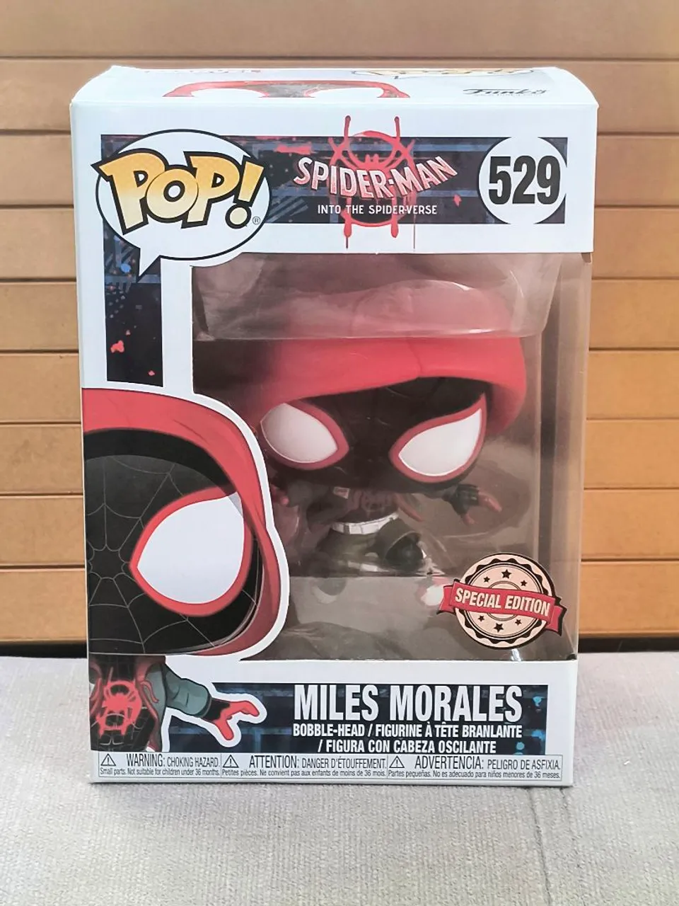 Funko Pop! Miles Morales Spider-Man Into The Spider-Verse 529