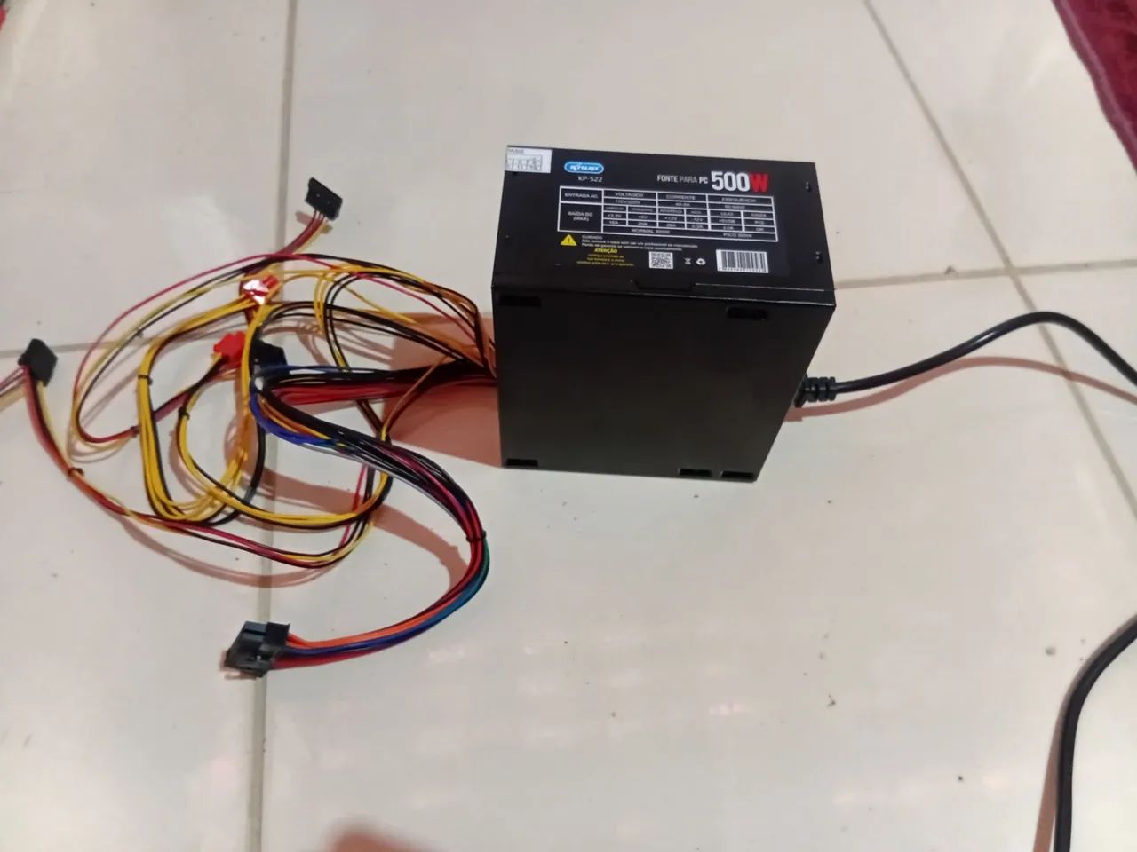 Fonte de pc 500w