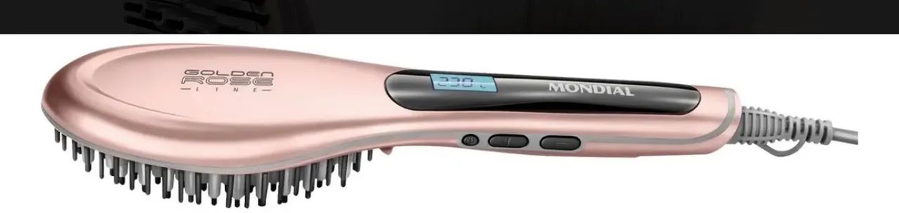 Vendo Escova Alisadora Elétrica Rosê