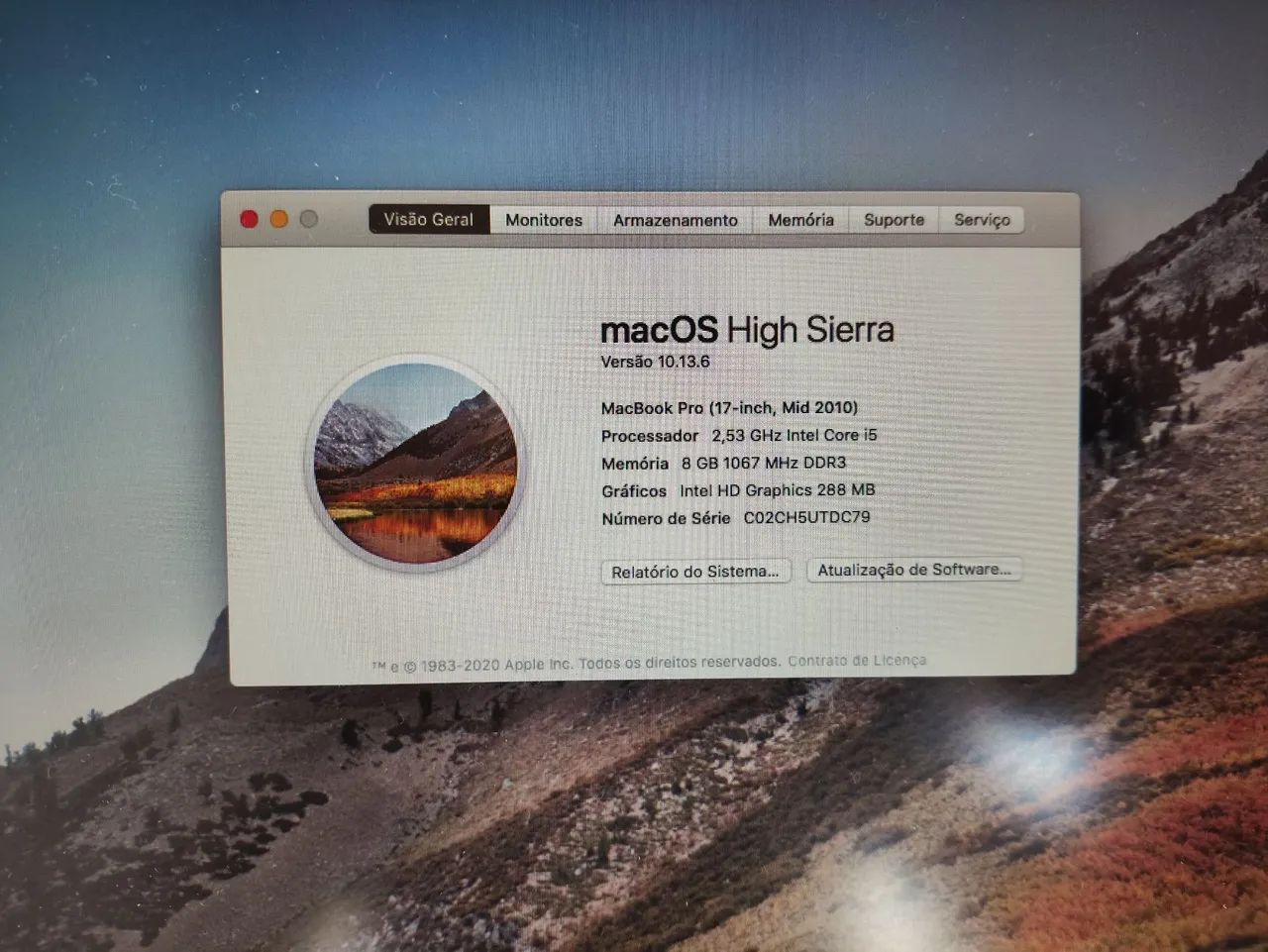 Macbook pro 2010 17 polegadas i5 8gb - Foto 2