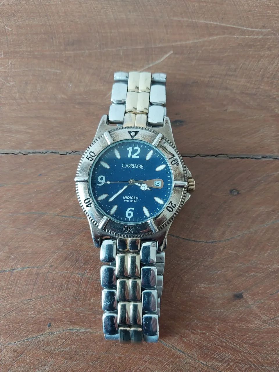 RELÓGIO CARRIAGE BY TIMEX WR 30M