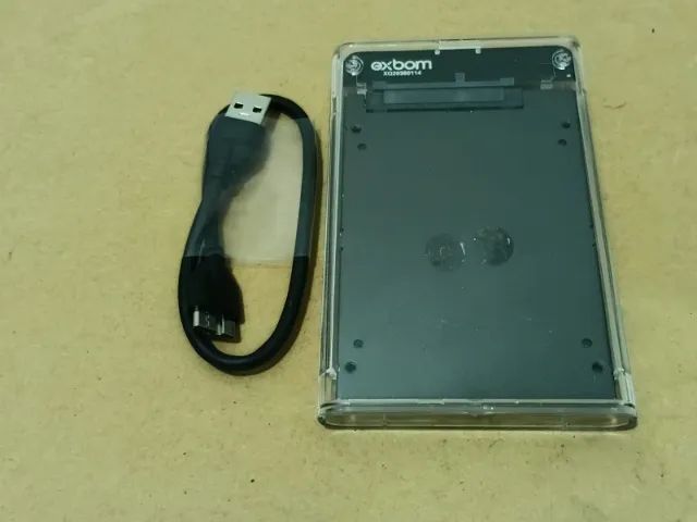 SSD Externo Kingston 240GB com Case + Cabo de Dados - Foto 2