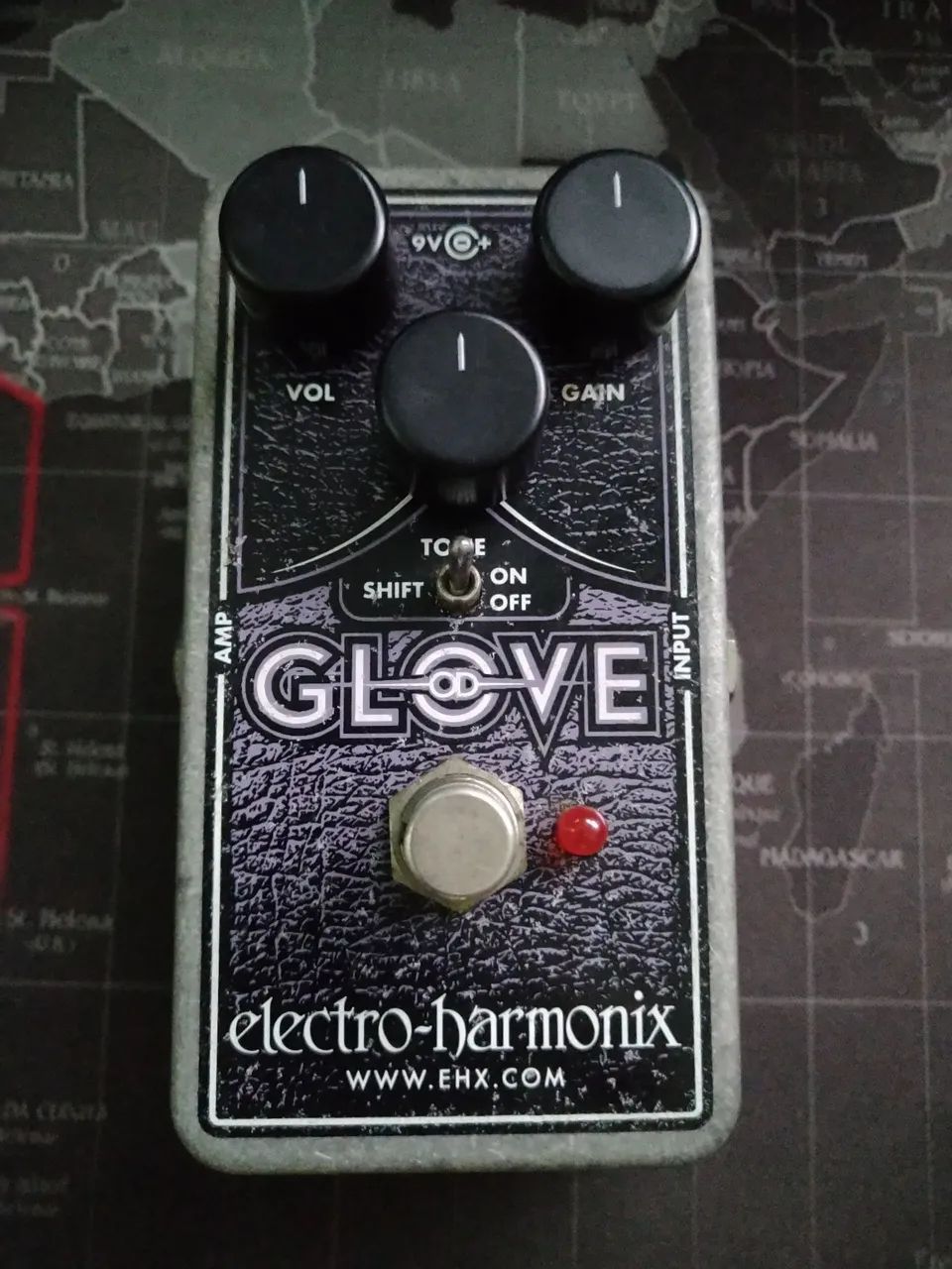Pedal EHX Glove Overdrive Distortion - Instrumentos musicais