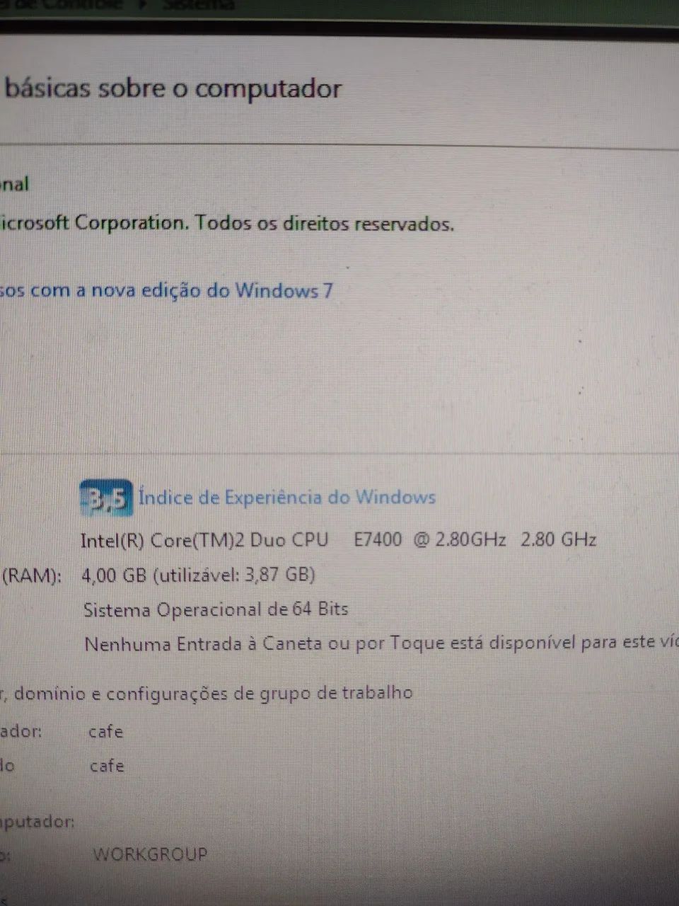 Computador Lenovo funcionando  - Foto 5