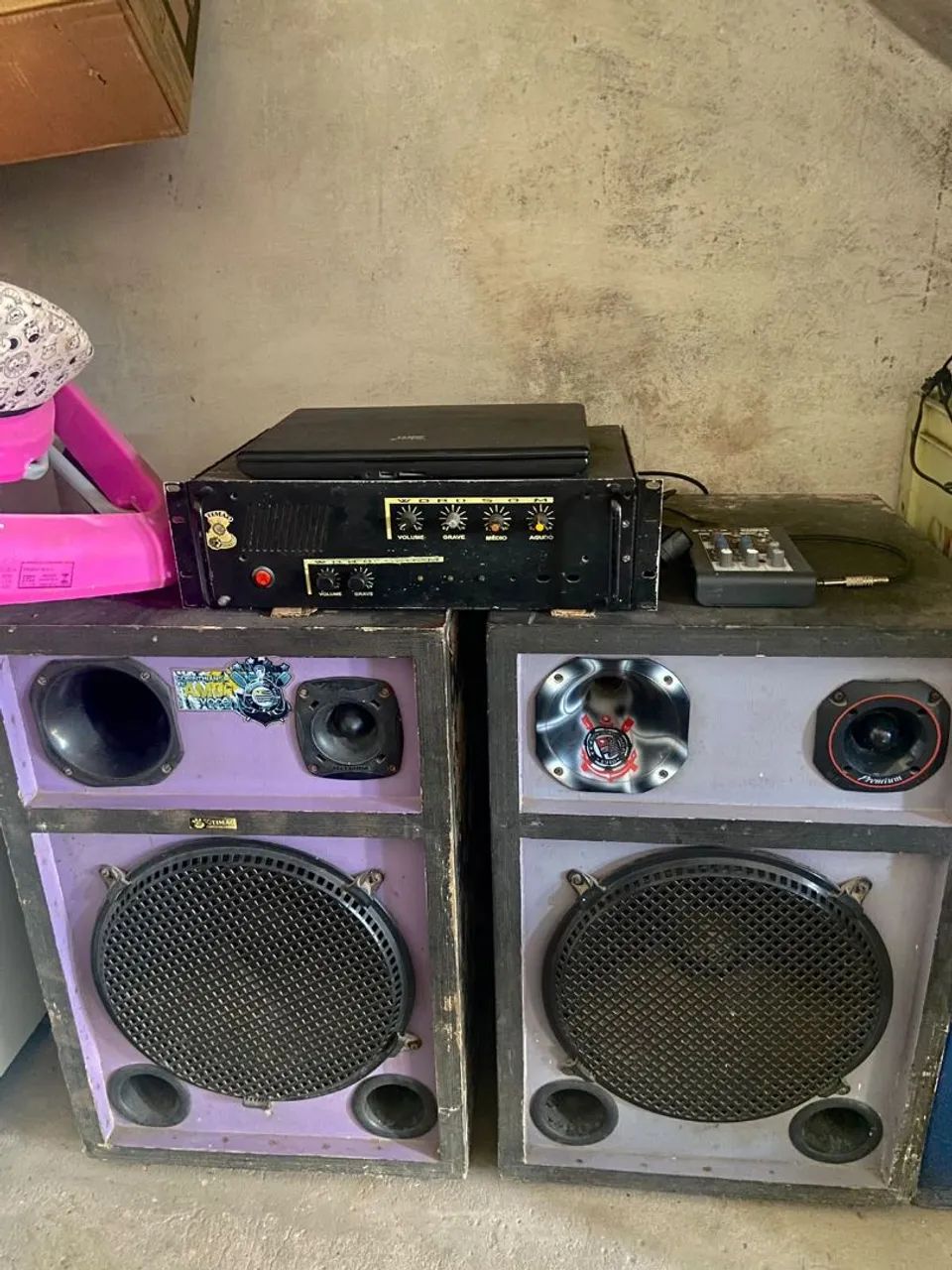 Vende-se radiola montada 