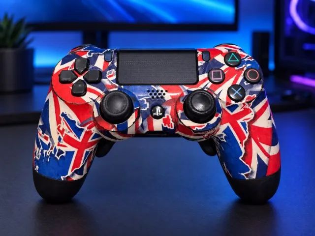 PS4 + CONTROLE PERSONALIZADO + JOGOS - Foto 4