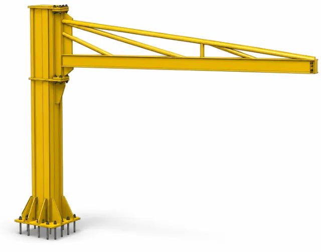 Portico de Coluna Talha Guindaste  3 mt x 6mt