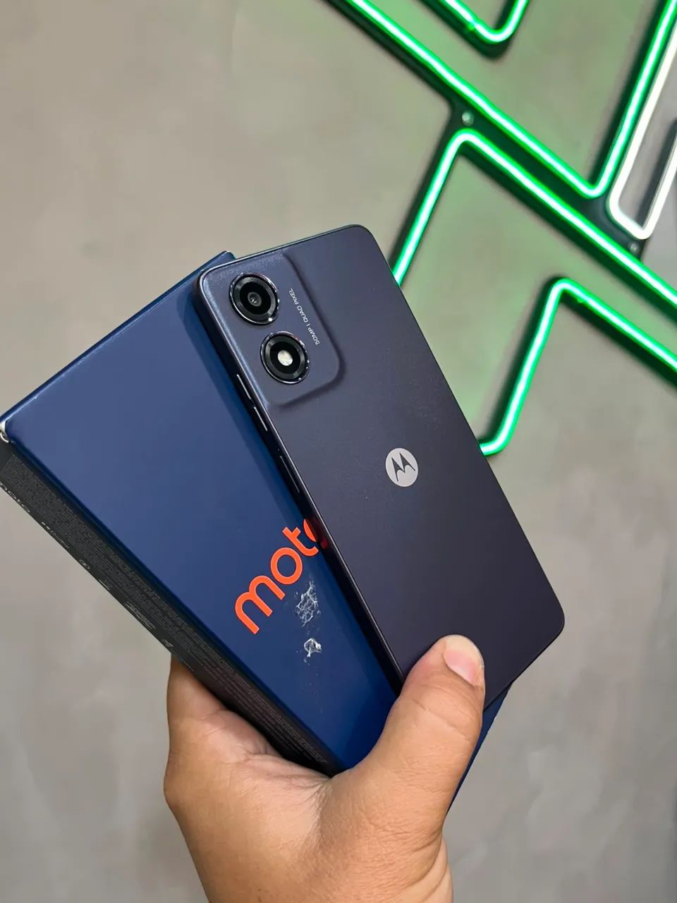 Moto g04s na caixa com garantia - levo até você  - Foto 3