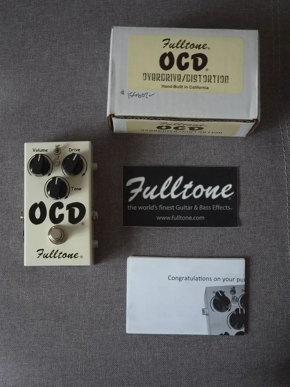 Pedal Fulltone OCD V1.7