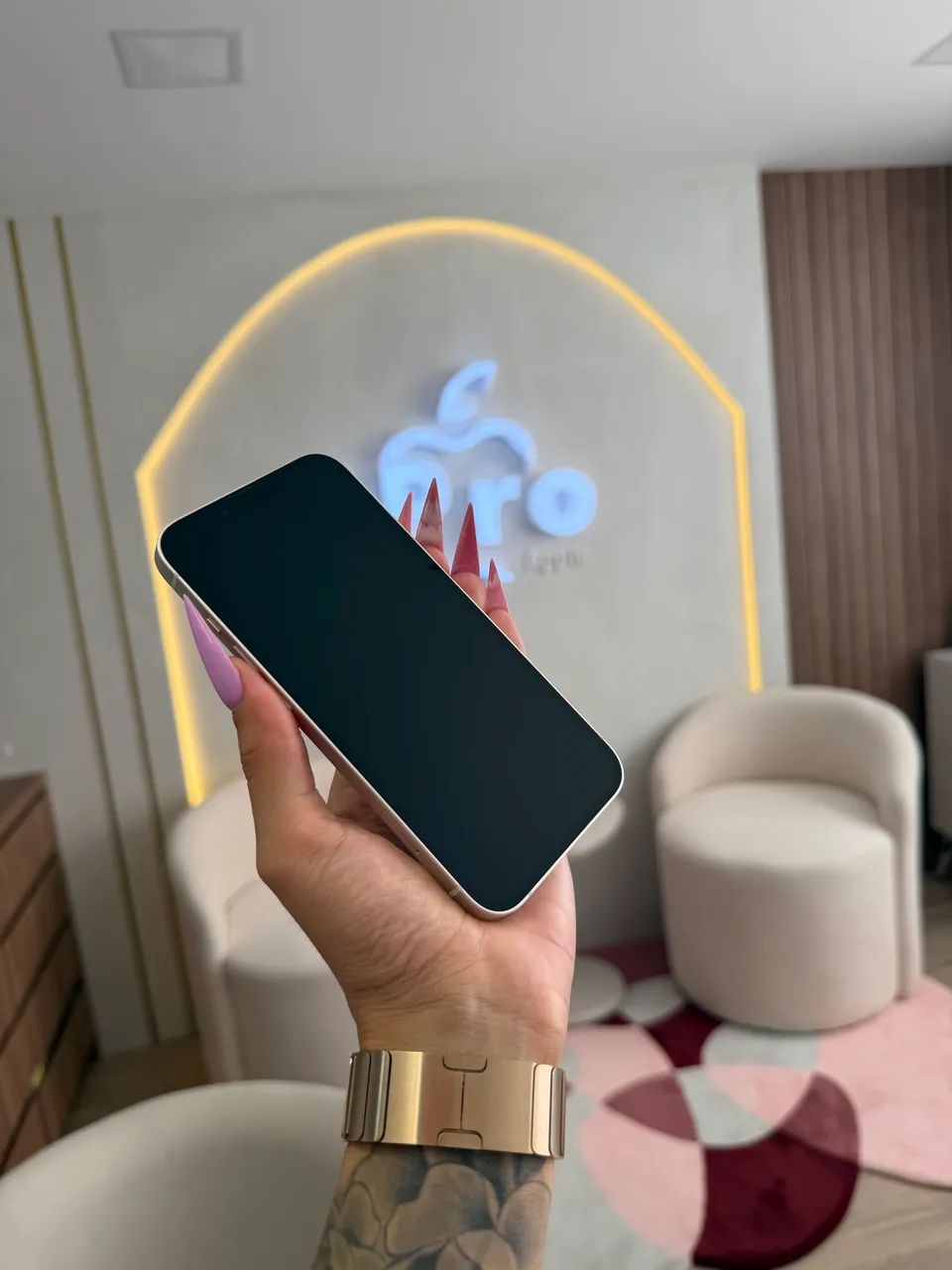 iPhone 13 128GB Branco  - Foto 4