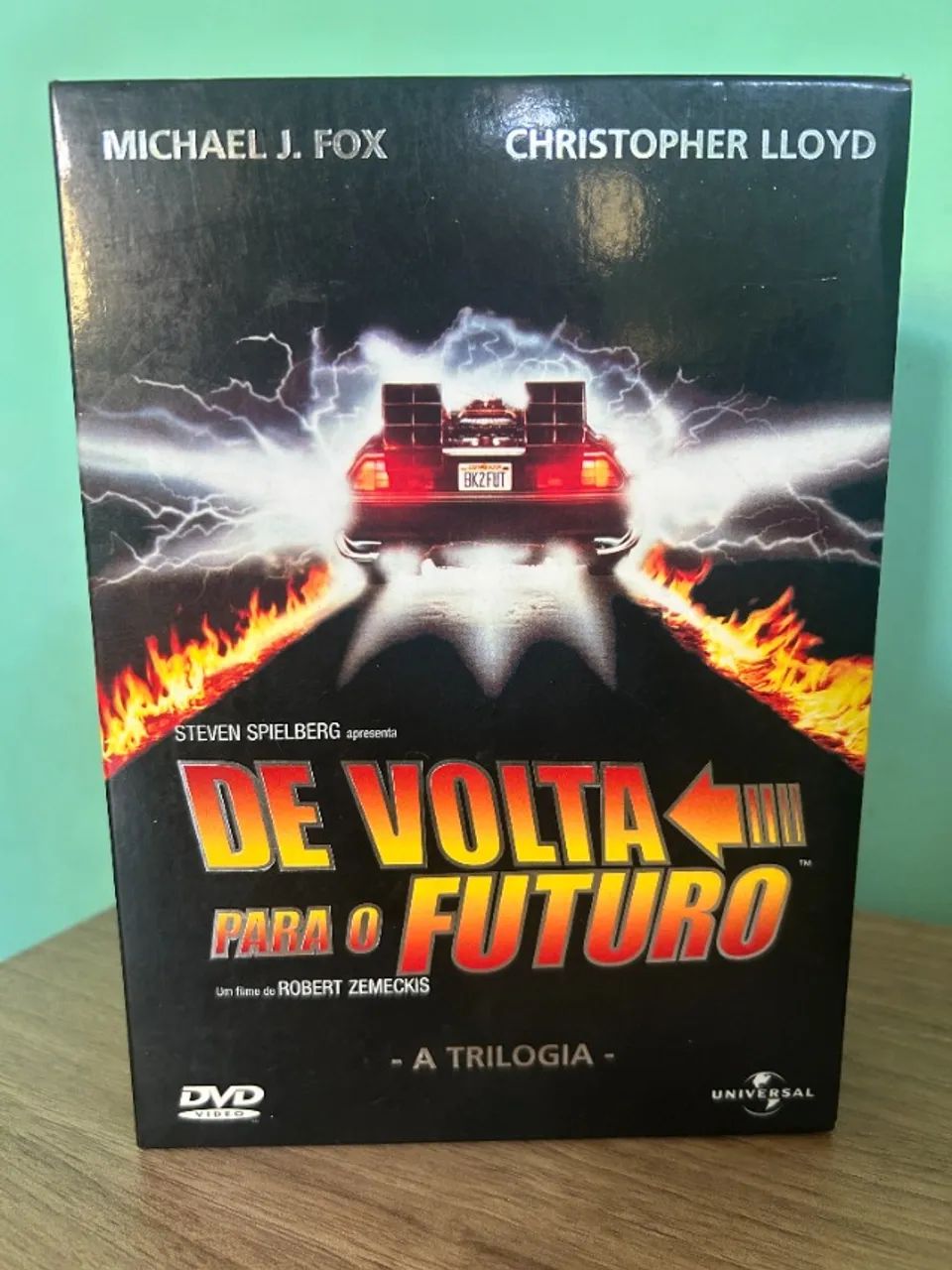 DVD TRILOGIA DE VOLTA PARA O FUTURO