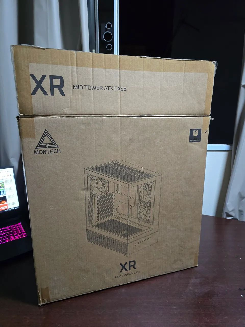 Gabinete gamer MONTECH XR + CONTROLADORA + Controle - Foto 2
