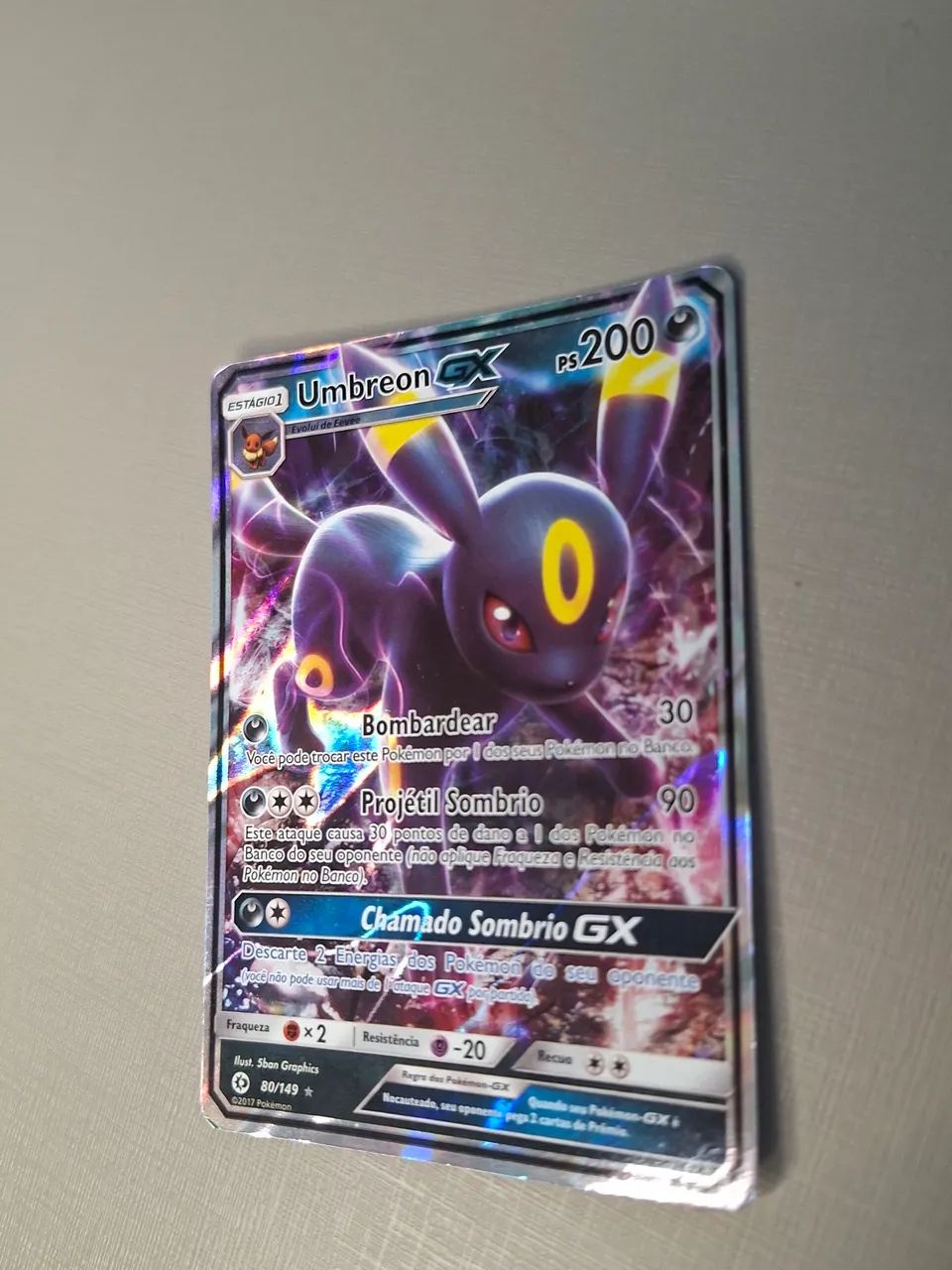 Carta UmbreonGX Foil - Foto 2