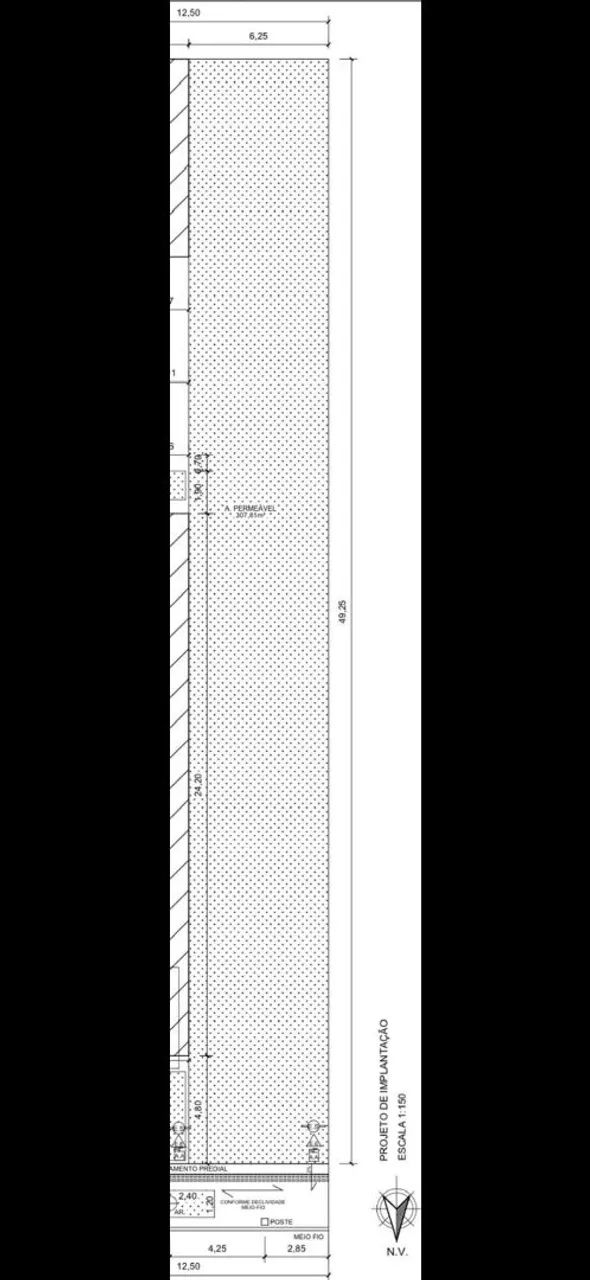 TERRENO PRÓx. MANDACARU - RESIDENCIAL E COMERCIAL - 307,81 M²