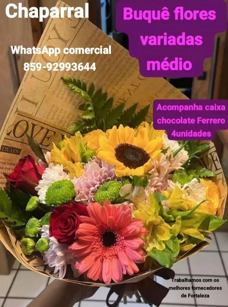 Buquê Mistao+Ferrero chocolate - Foto 2