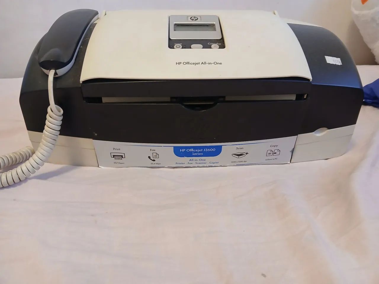 Impressora é fax Officejet j3600 