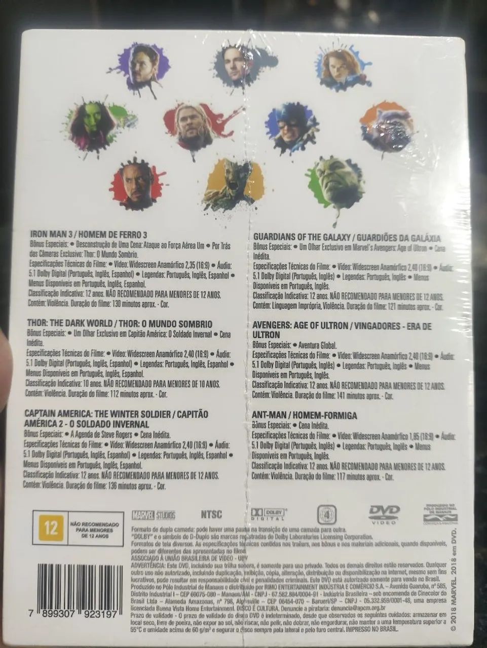 Dvd Marvel fase 2 - Foto 2
