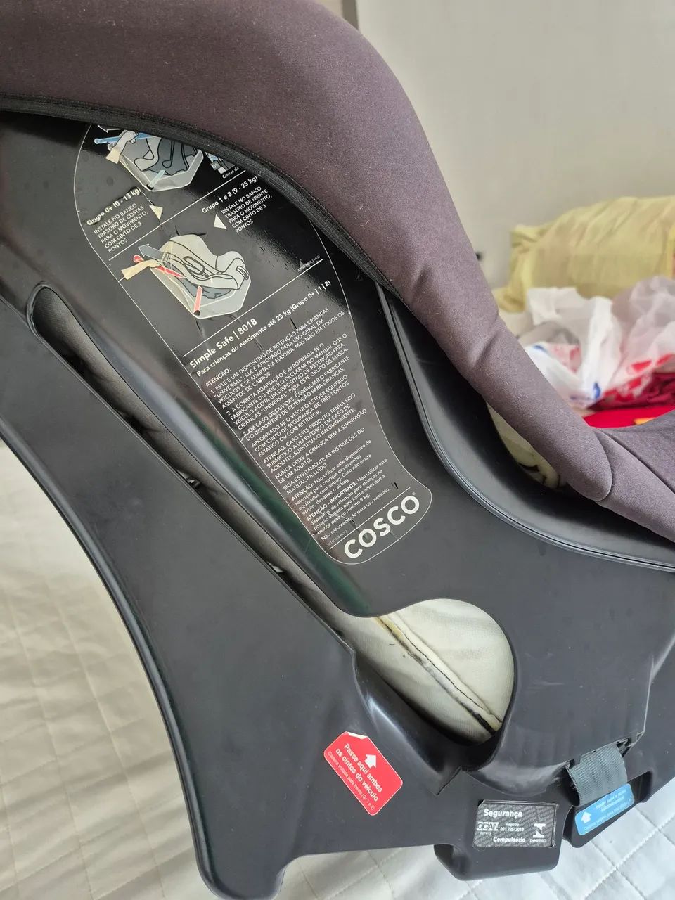 Cadeirinha cosco pouco usada  - Foto 4