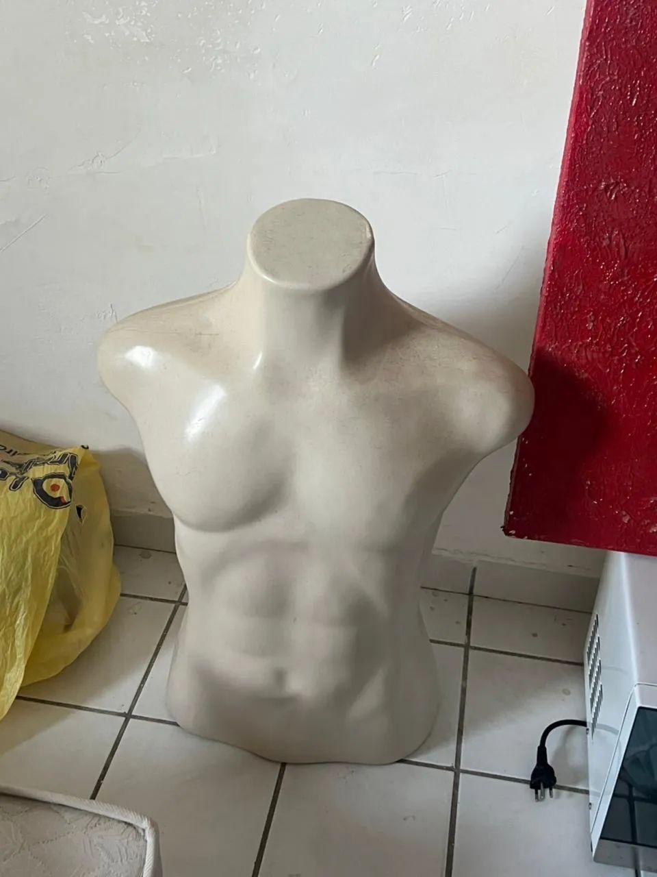 Manequim Busto Masculino