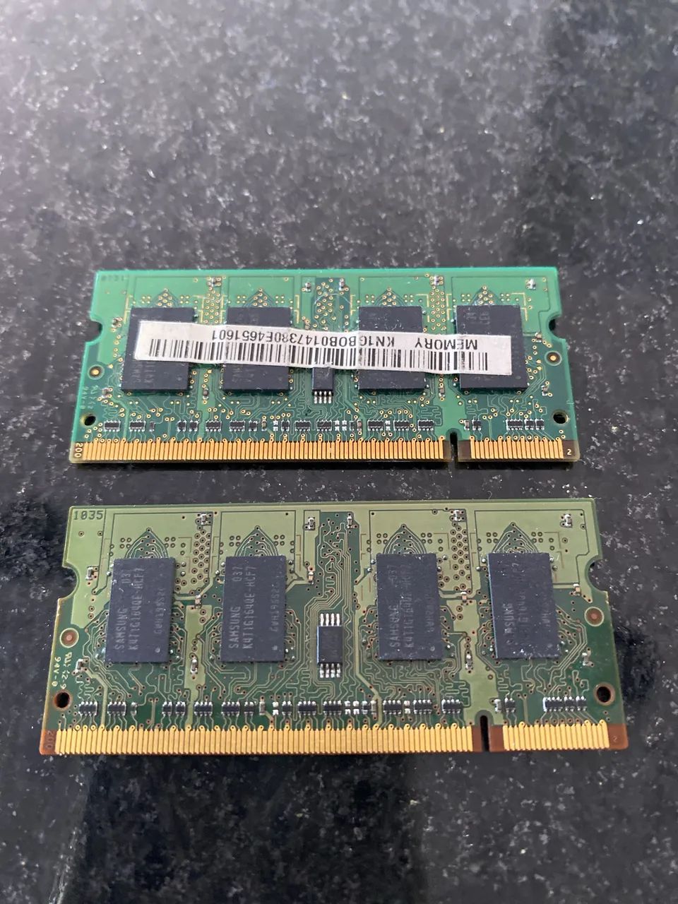 Memória ddr2 2 módulos de 1g cada  - Foto 2