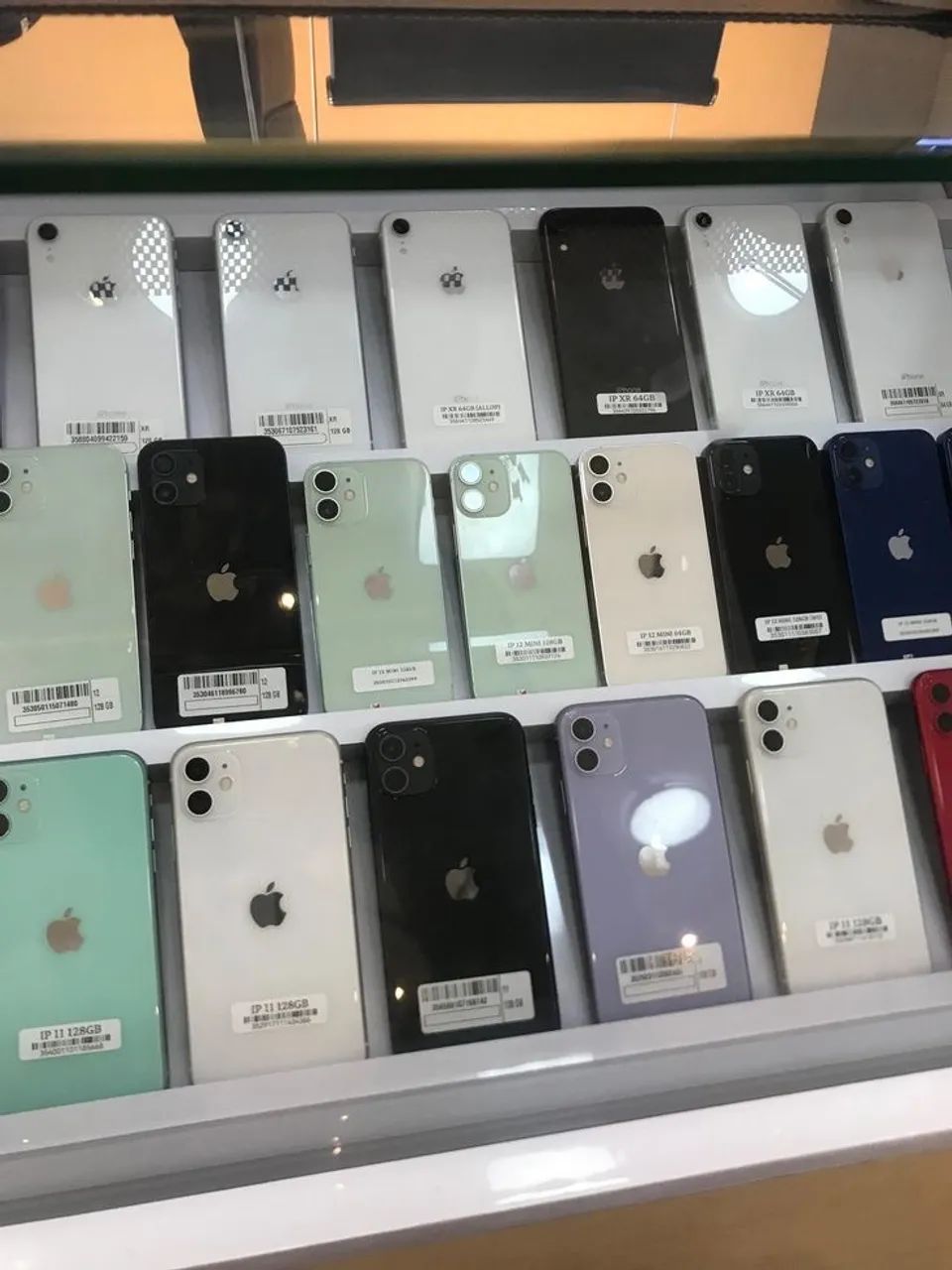 iPhones no boleto 