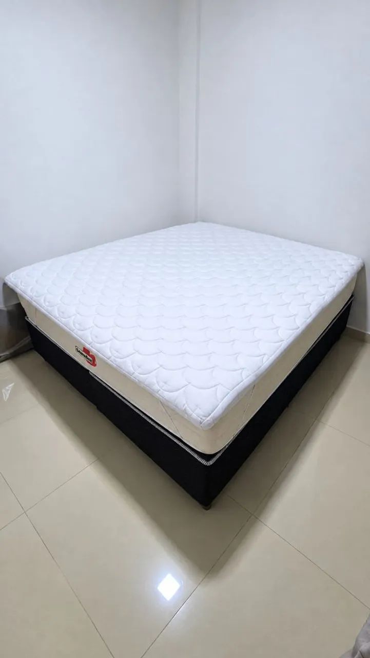 Cama Box Queen + Pillow Top Ortobom