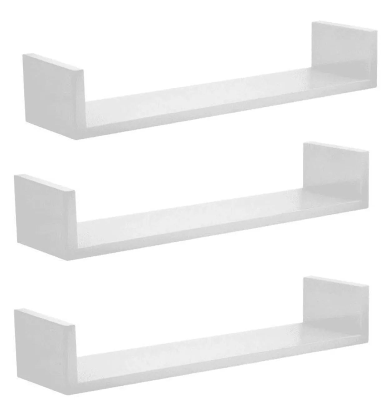 Duas Prateleiras 50x10 branco MDF  - Foto 2