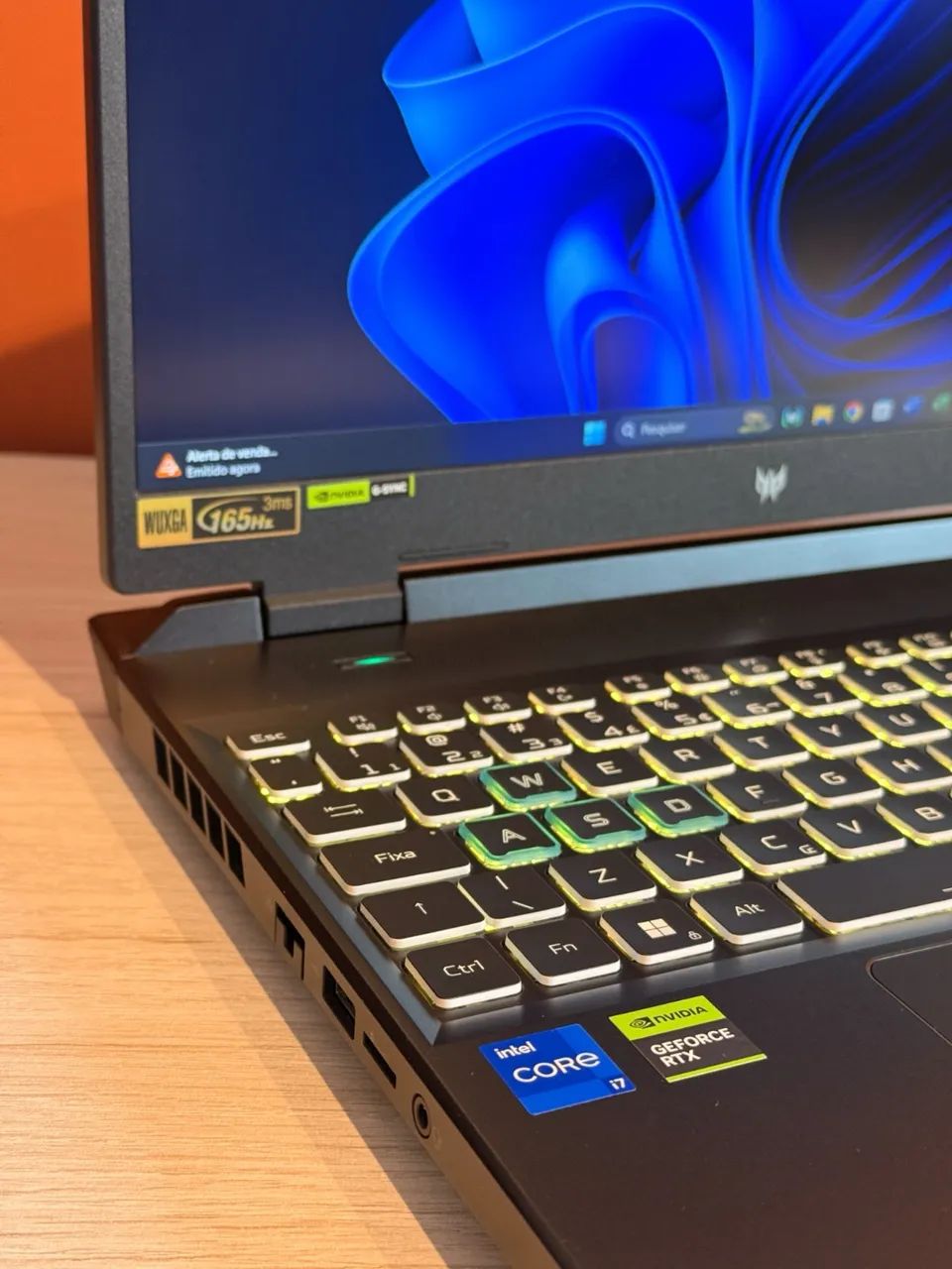 Notebook Gamer Acer Predator Helios Neo Core i7 RTX4060 DDR5 1Tb 16" Polegadas - Foto 2