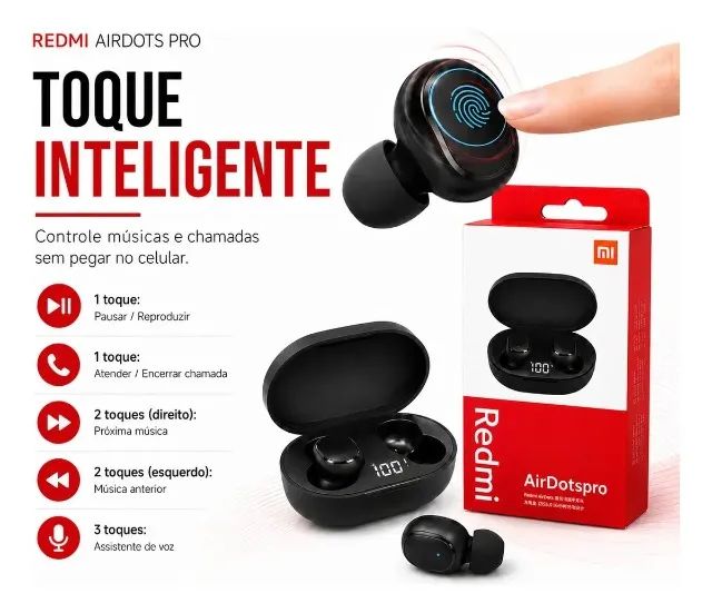 Fone Bluetooth TWS Sem Fio com Estojo e Display Digital - Foto 2