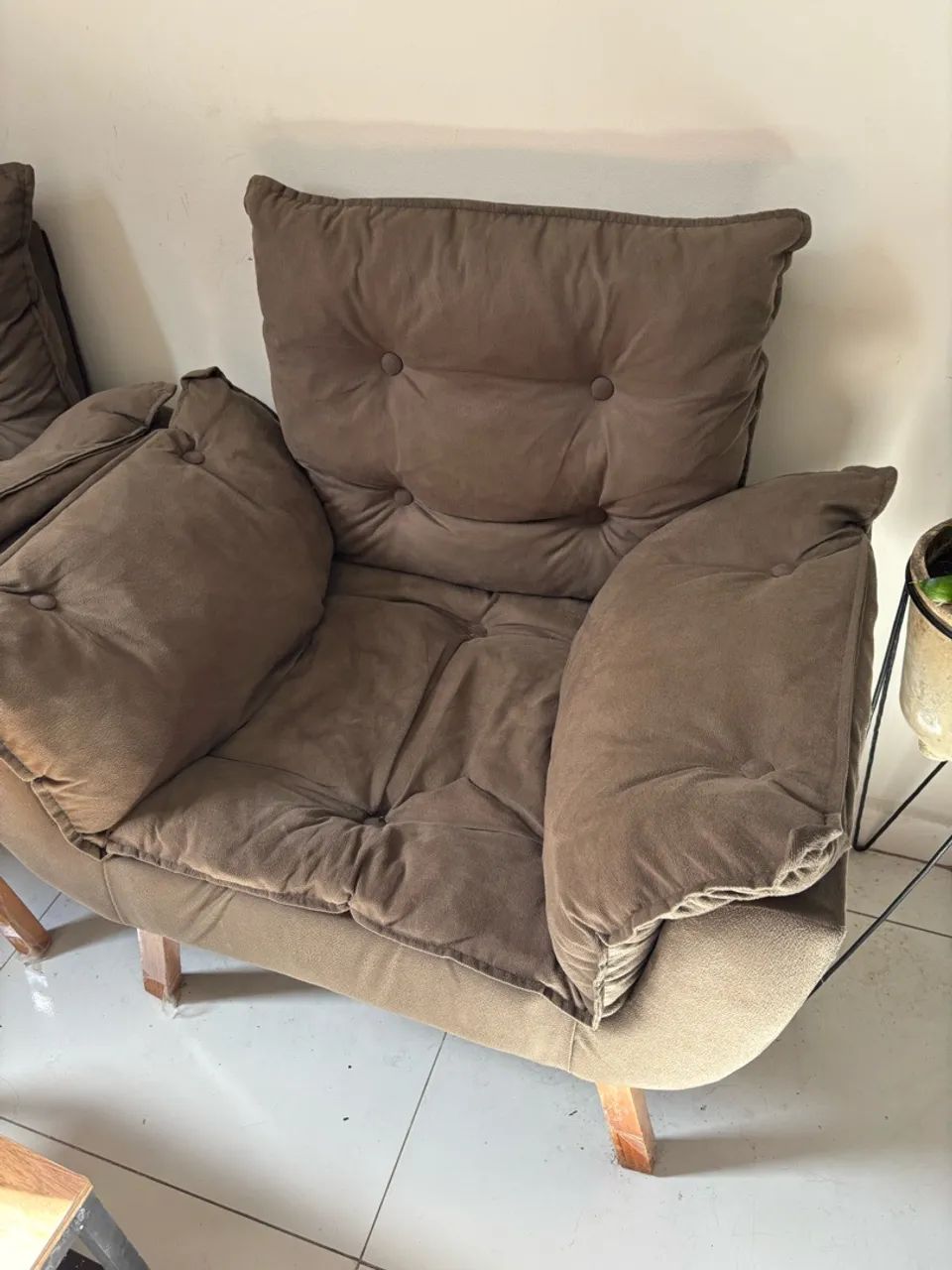 Poltronas semi novas  - Foto 4