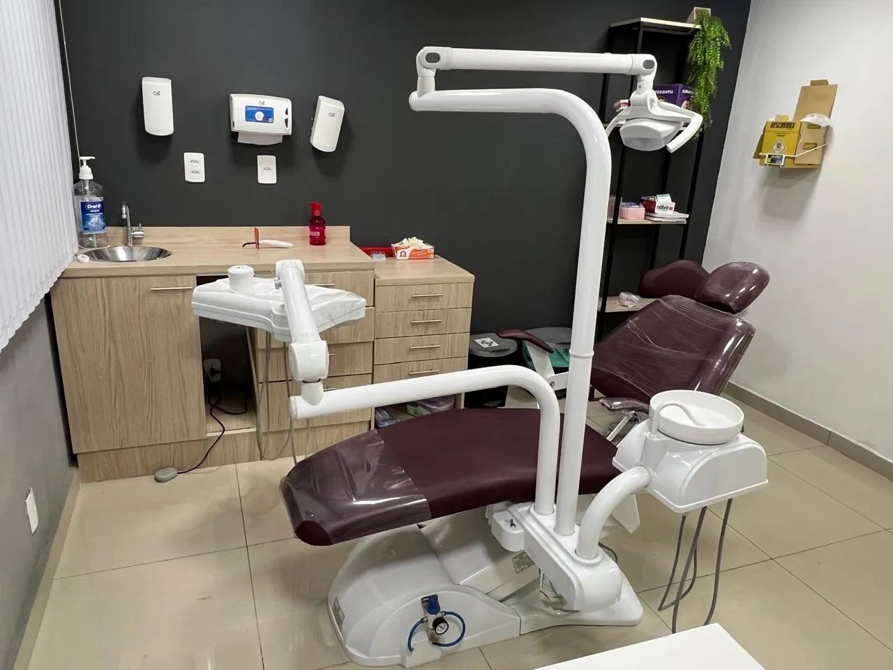 Cadeira Odontológica Olsen Sprint T Completa + Mocho | Impecável | Pronta para Uso 