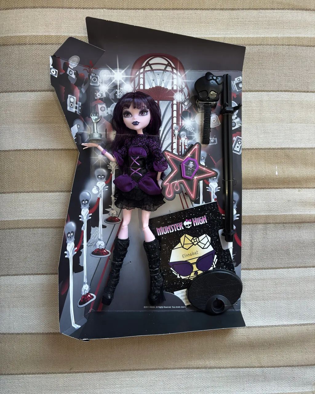 Monster High Elissabat Frights Camera Action - Foto 2