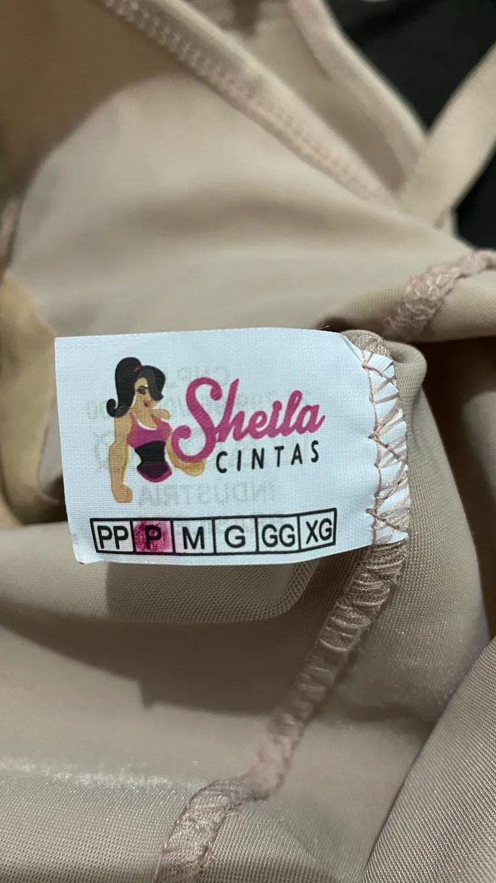 Cinta Modeladora com Bojo - Sheila Cintas - Tamanho P (Nunca usada) - Foto 5