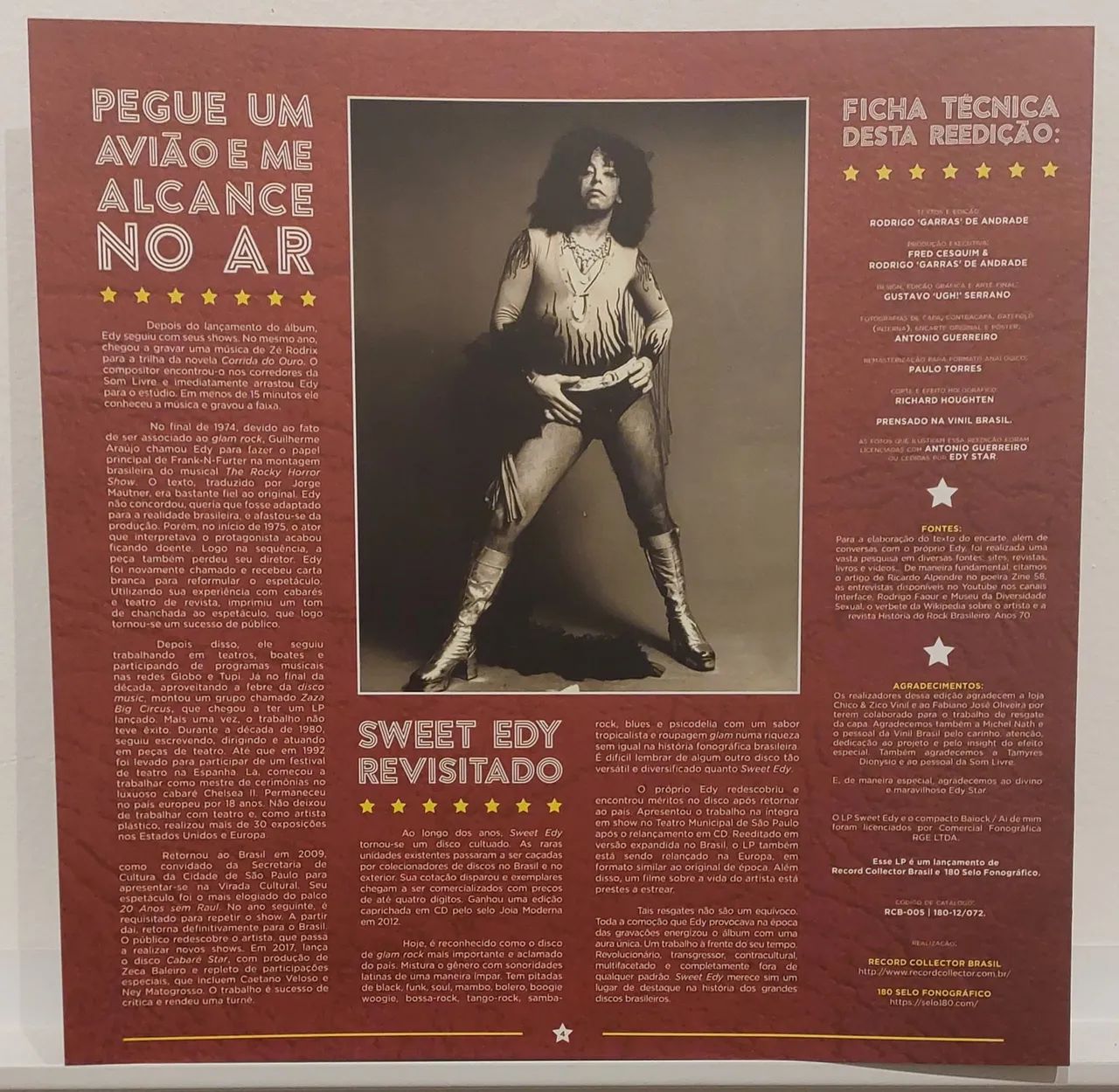 Vinil Edy Star - Sweet Edy - Edição Limitada Selo 180 - CDs, DVDs