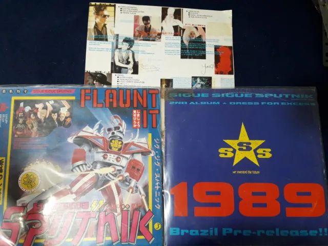 Discos Vinil Sigue Sigue Sputnik lote